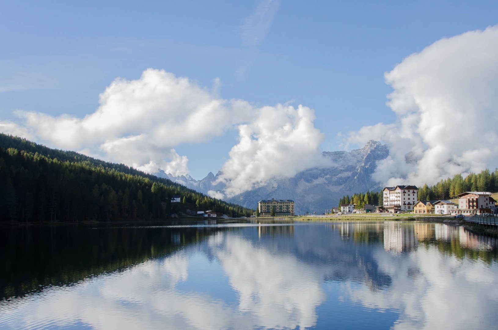 malerischer Misurinasee