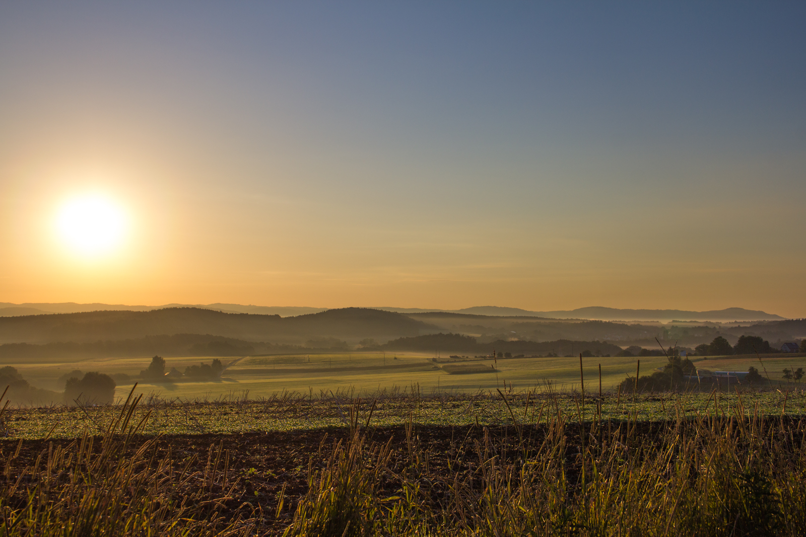 Malerischer Morgen