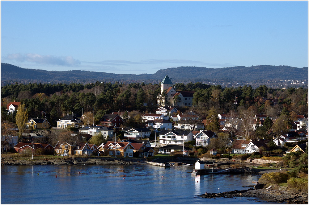 ... malerischer Oslofjord ...