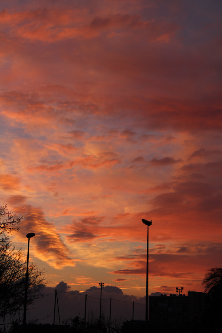 Malerischer Sonnenaufgang