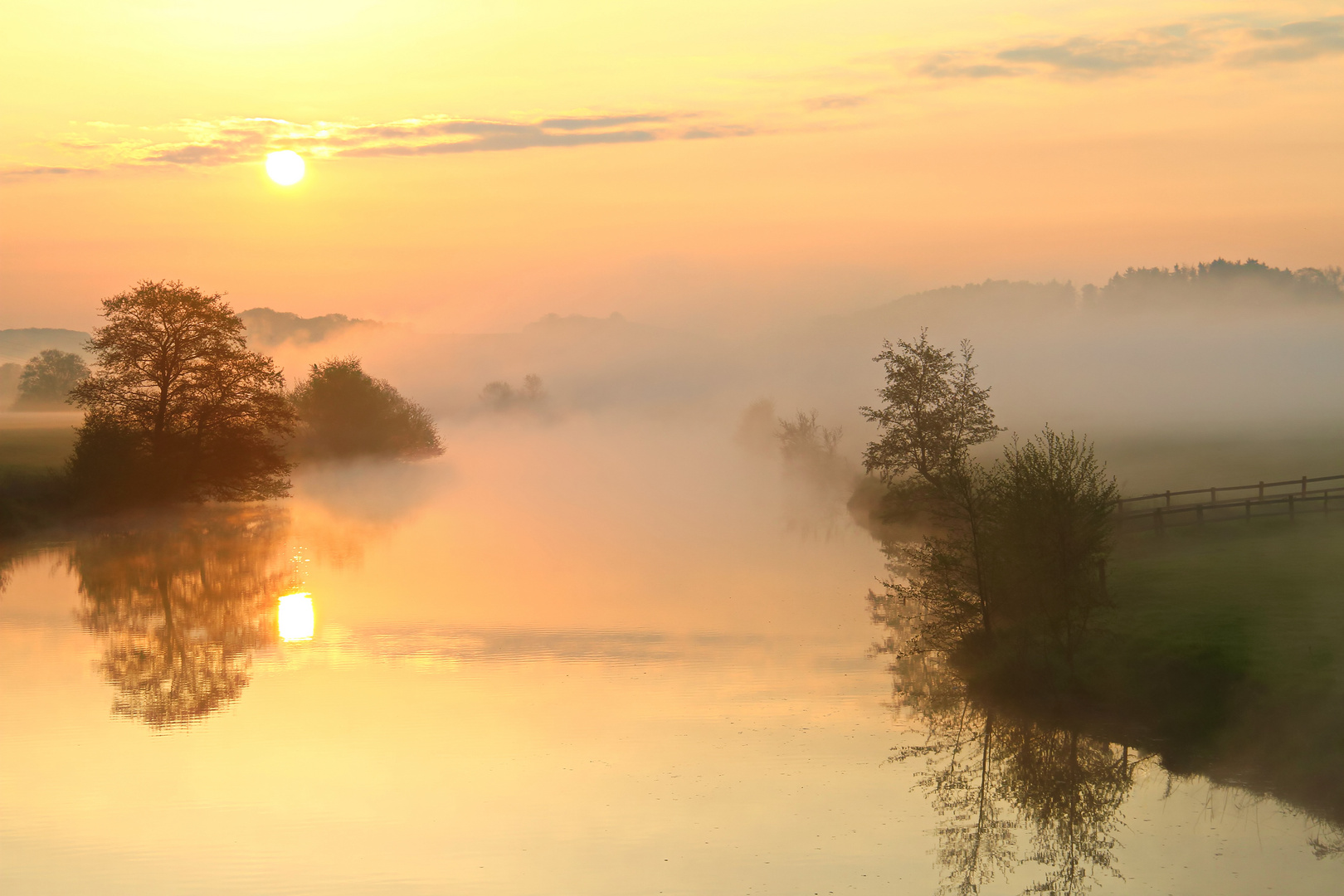 Malerischer Sonnenaufgang