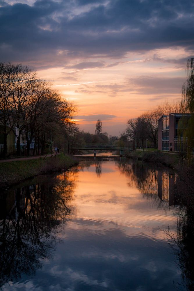 Malerischer Sonnenuntergang