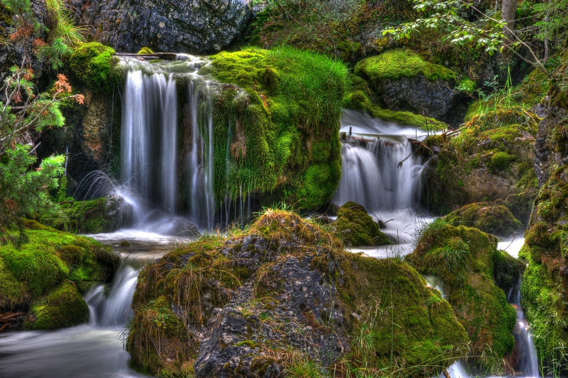 Malerischer Wasserfall