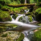 Malerischer Wasserfall im Ilsetal