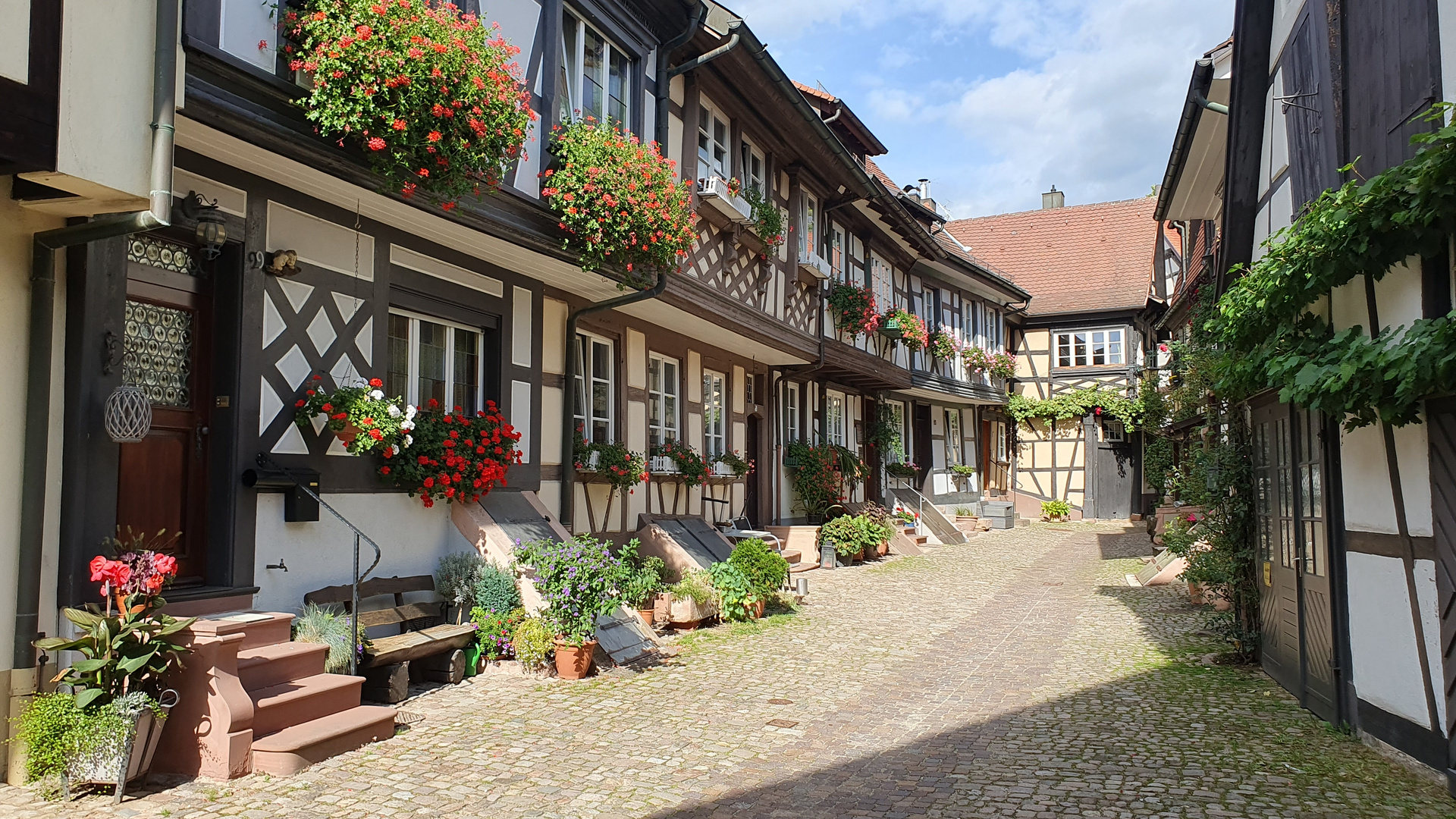 Malerisches Gässchen in Gengenbach