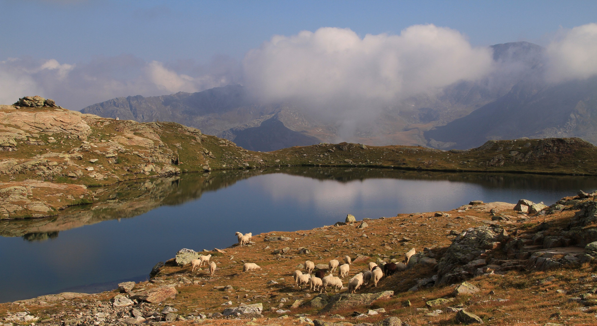 Malersee (2501m.) Rieserfernergruppe