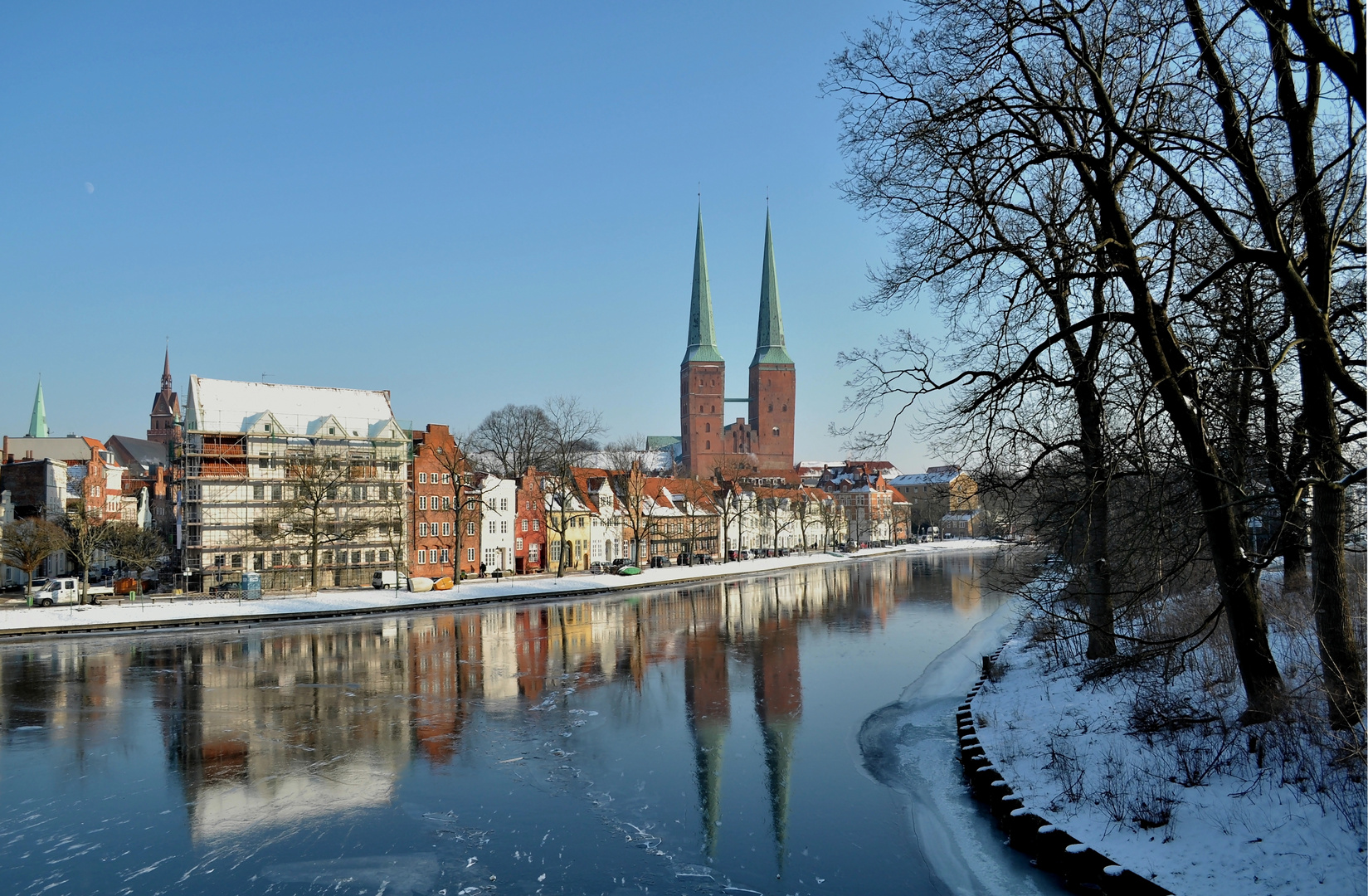 Malerviertel auf Eis gelegt