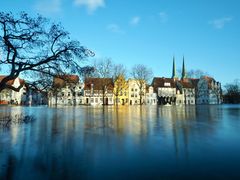 Malerwinkel im Hochwasser