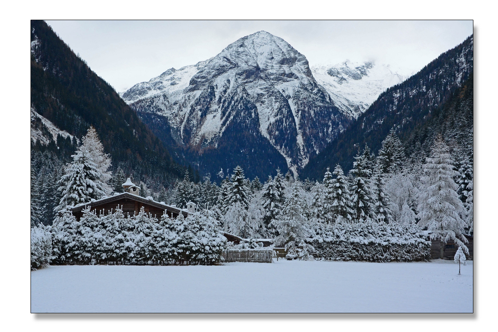 Malerwinkel im Winter - Kötschachtal Bad Gastein