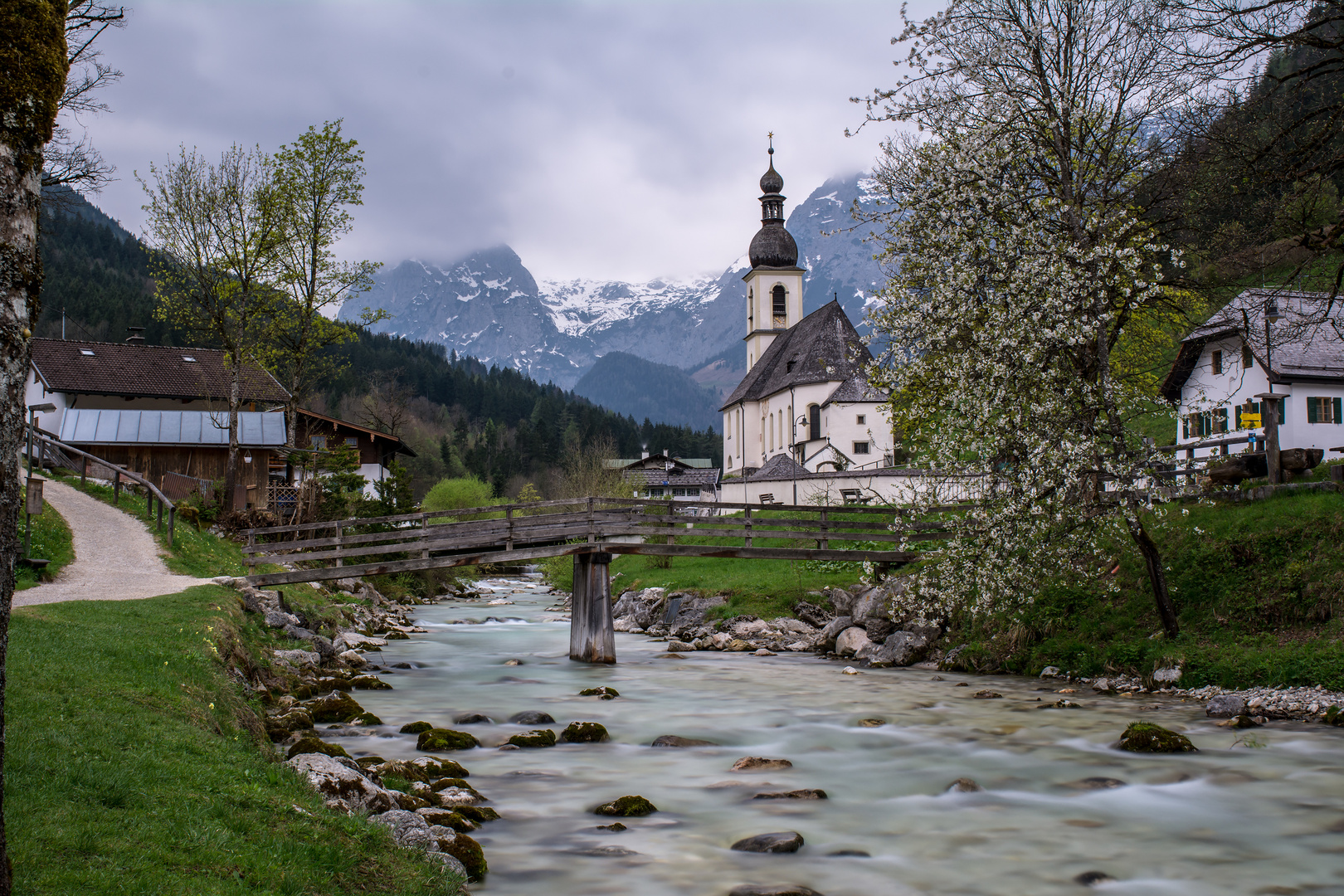 Malerwinkl an der Ramsauer Ache