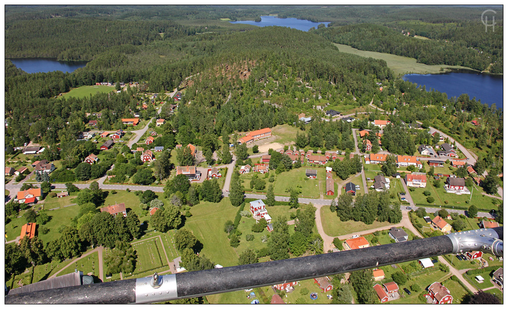 Malexander från helikoptern