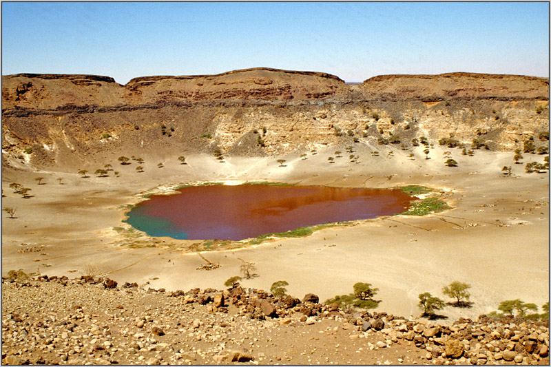 Malha-Krater, Darfur, Westsudan