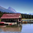 Maligne Lake Boat House