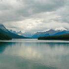 Maligne Lake in den Rocky Mountains 1