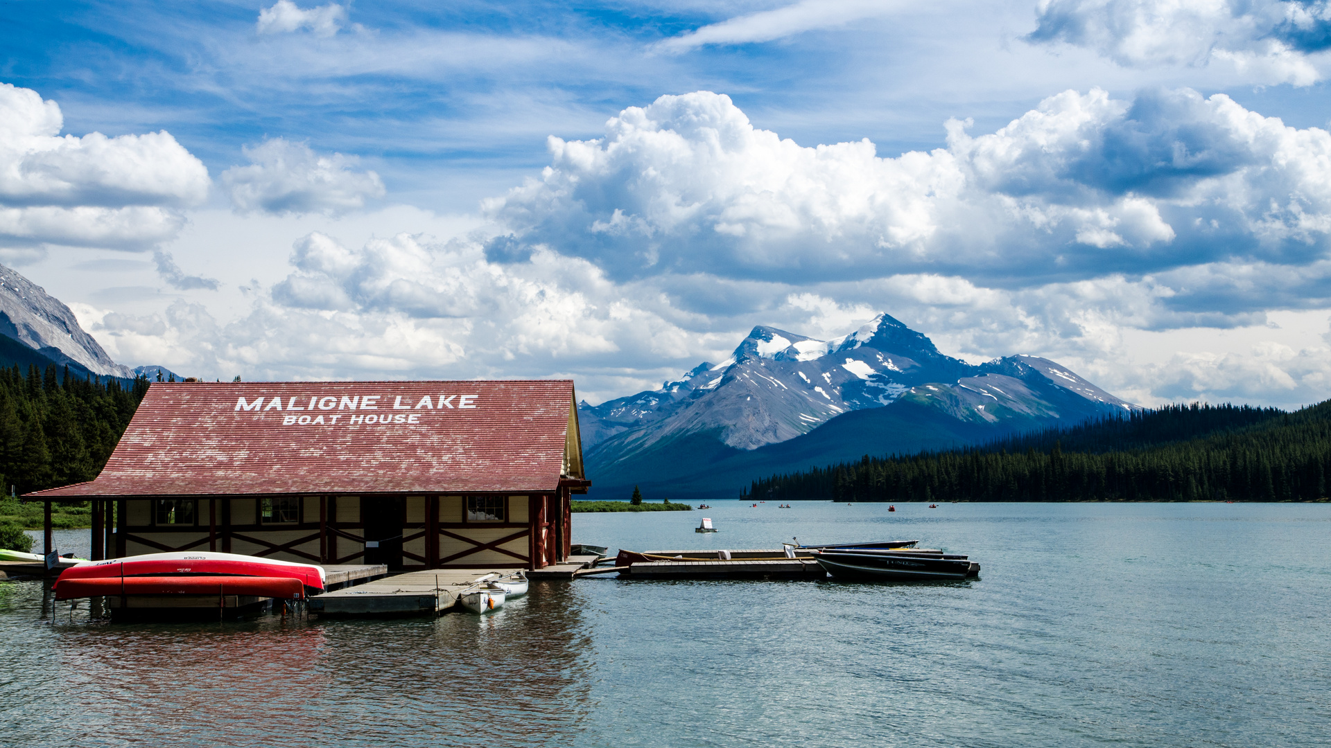 Maligne Lake (Jasper-Nationalpark, Kanada) (2015)