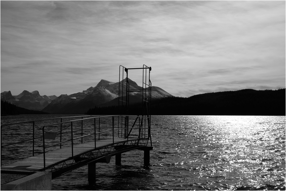 Maligne Lake - off season