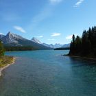 Maligne Lake. Und es sollte noch schöner kommen.