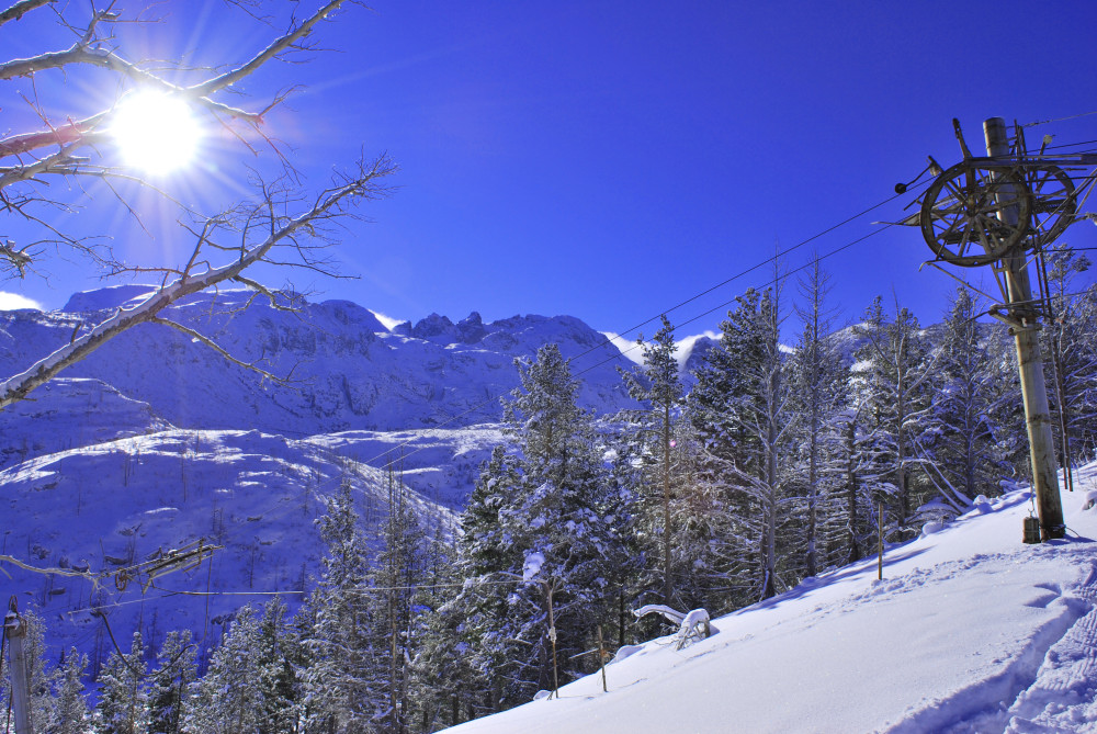 Maliovitsa blue sky, Rila mountain, Bulgaria