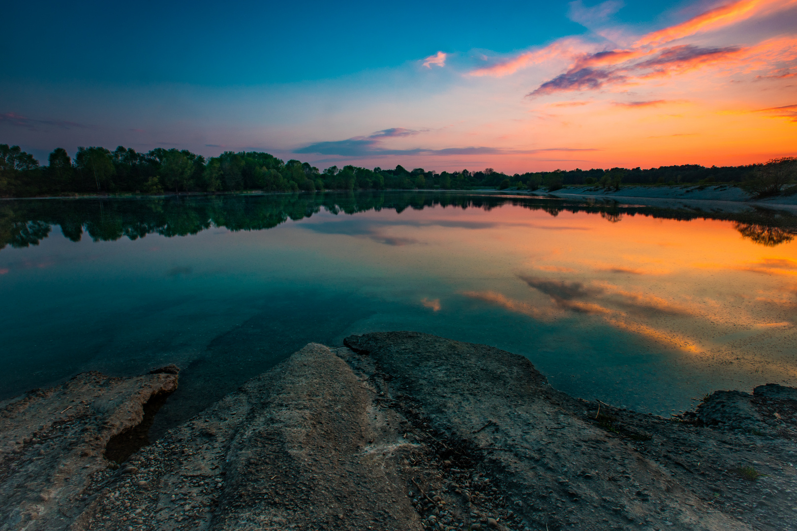 Mallertshofer See bei München