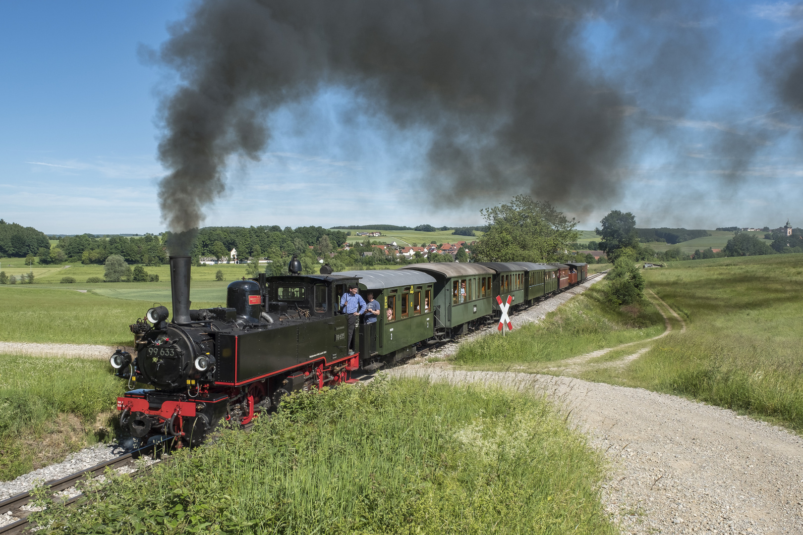 Mallet-Lokomotive 99633 | Öchsle-Bahn