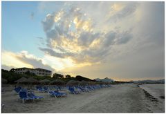 Mallorca 2011, atardecer en la Playa de Muro (Abendstimmung)