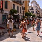 Mallorca 2012, Palma, las calles están muy animadas