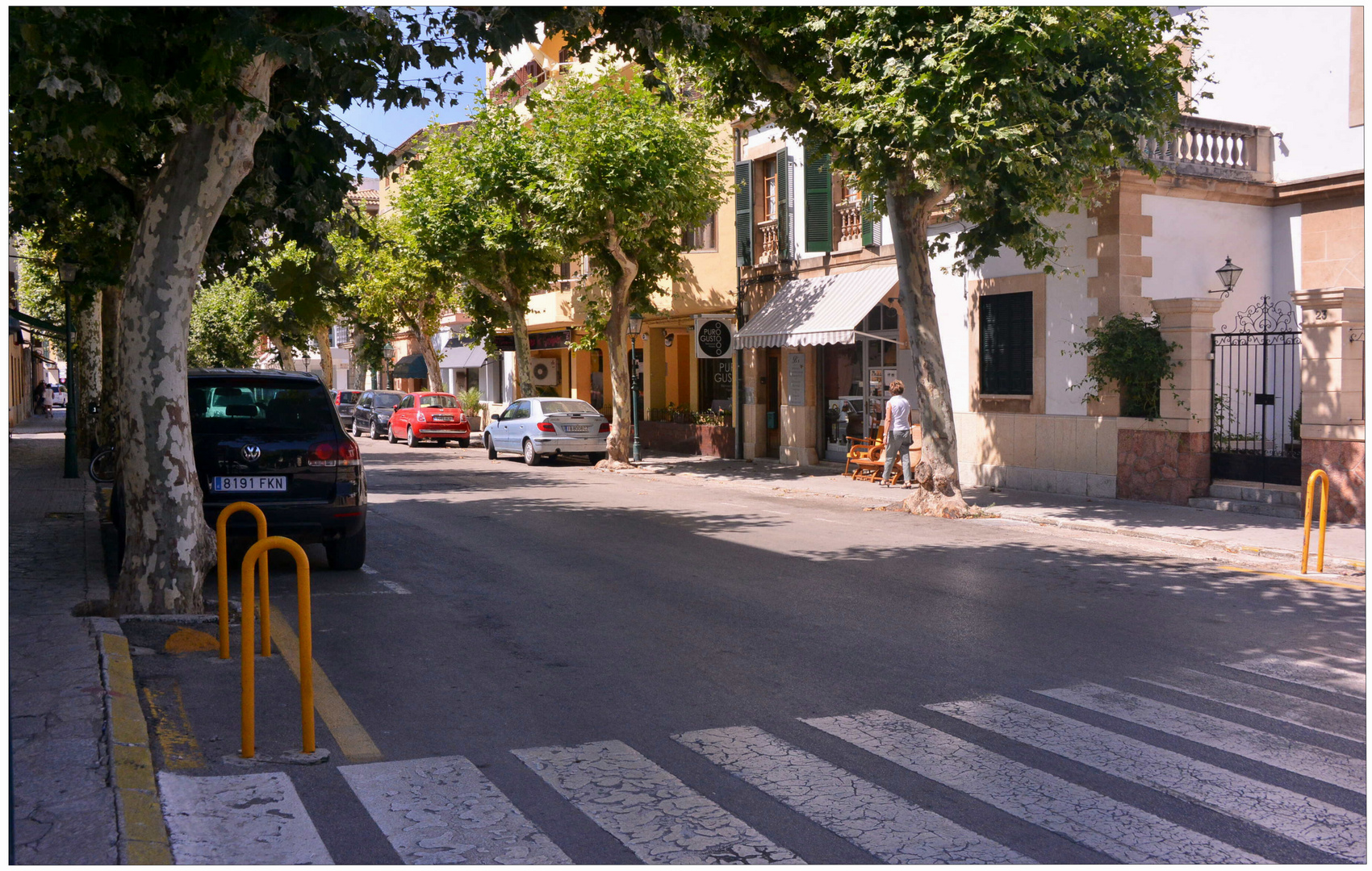 Mallorca 2012, Pollenca, calle
