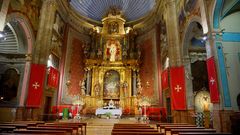 Mallorca 2015, Pollenca, Iglesia Parroquial Madre de Dios de los Ángeles, interior