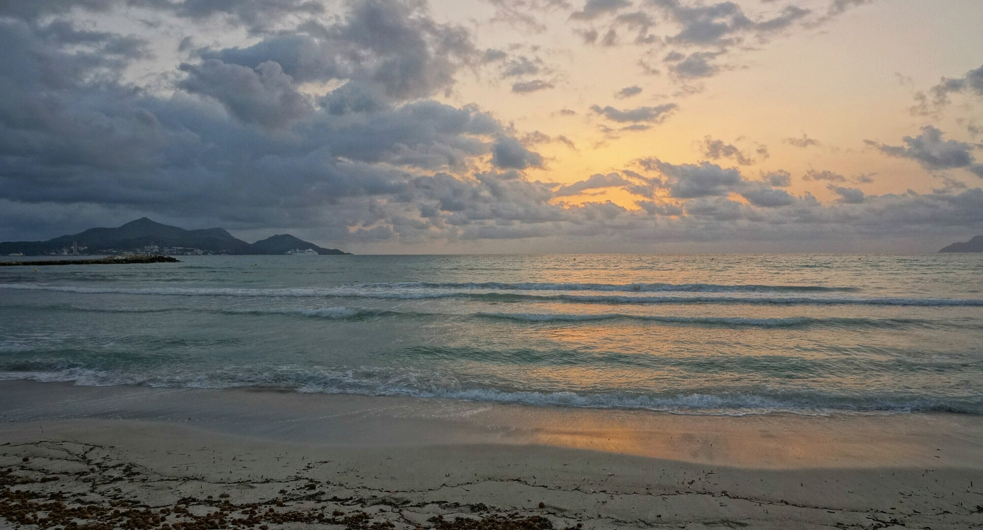 Mallorca 2015, vor Sonnenaufgang (antes de la salida del sol)