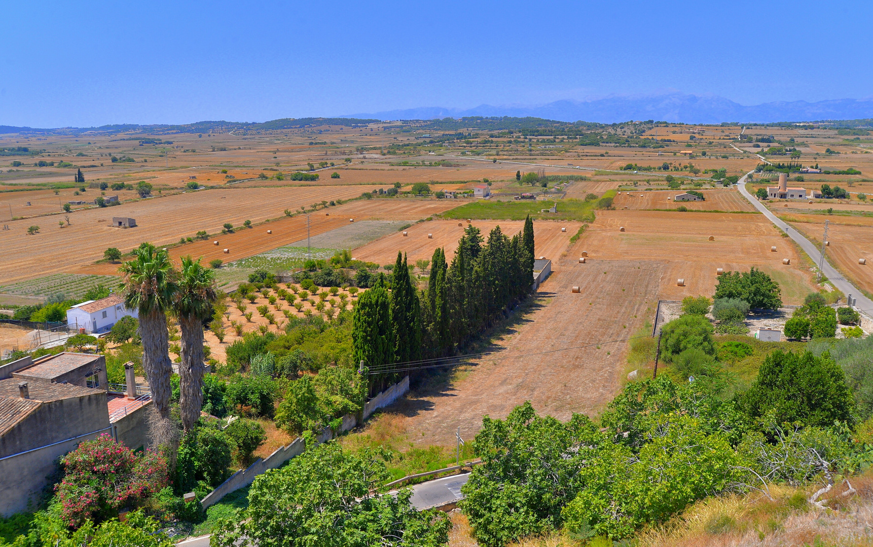 Mallorca 2018, Felder bei Santa Margalida (campos cerca de Santa Margalida)