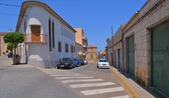 Mallorca 2018, Straße in Santa Margalida (calle en Santa Margalida)