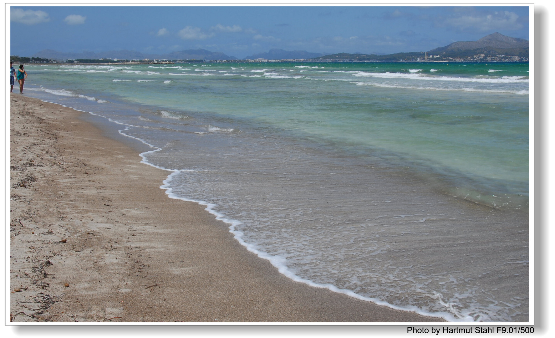 Mallorca, am Strand (en la playa)