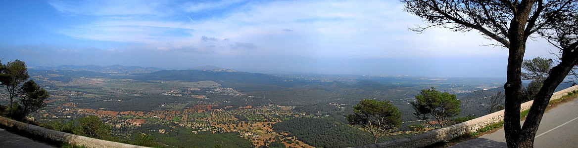 Mallorca - Blick vom Puig de Sant Salvador