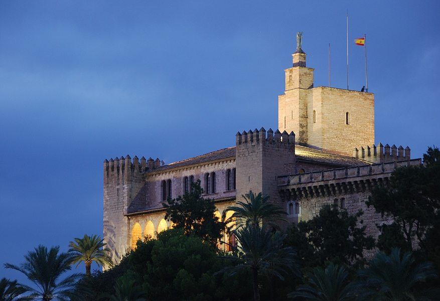 Mallorca - Der Palast Almudaina