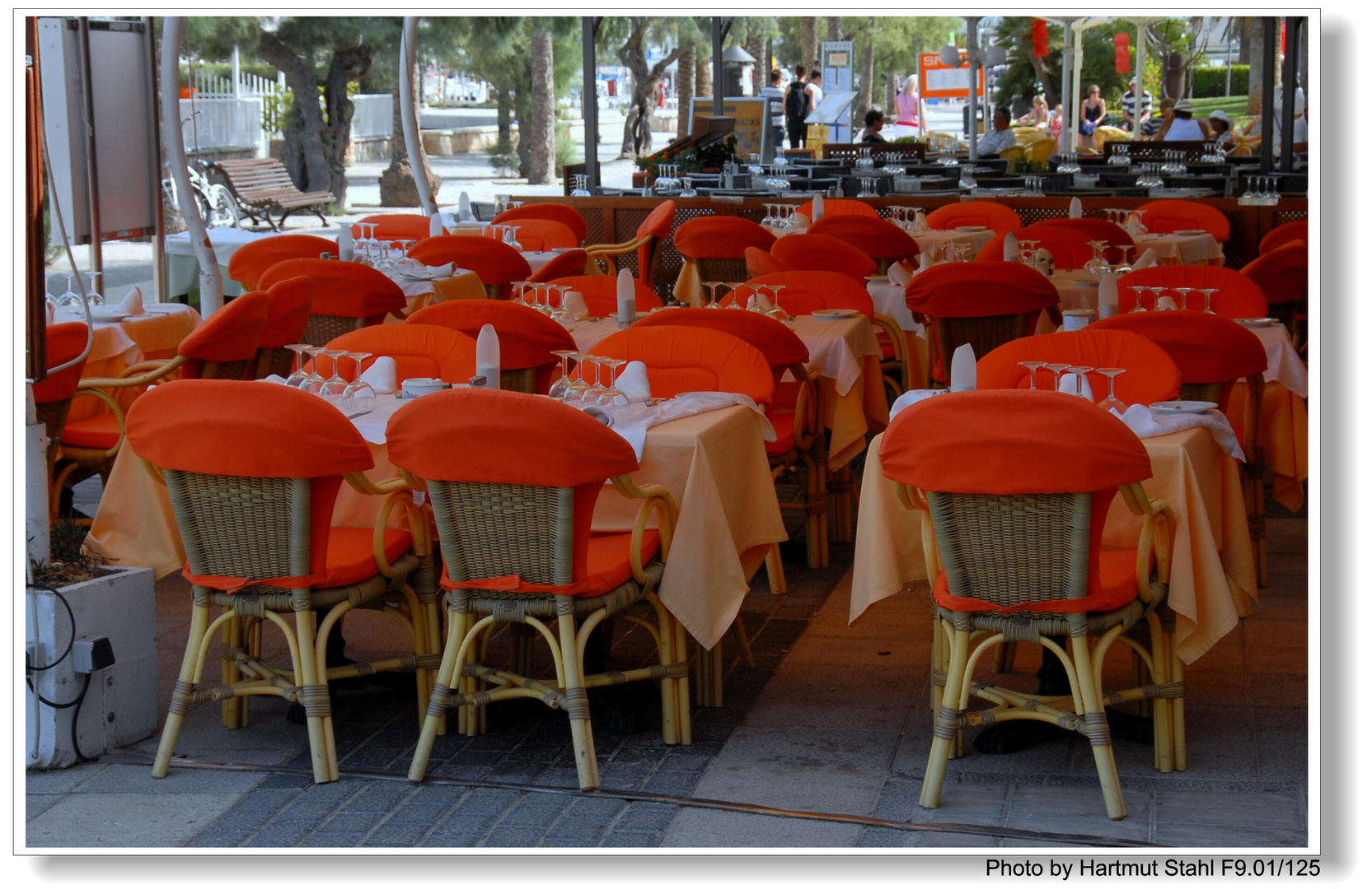 Mallorca, esperando a los clientes (Auf Gäste wartend)