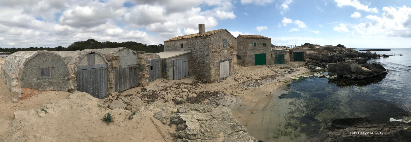 Mallorca - Fischerhütten am Strand