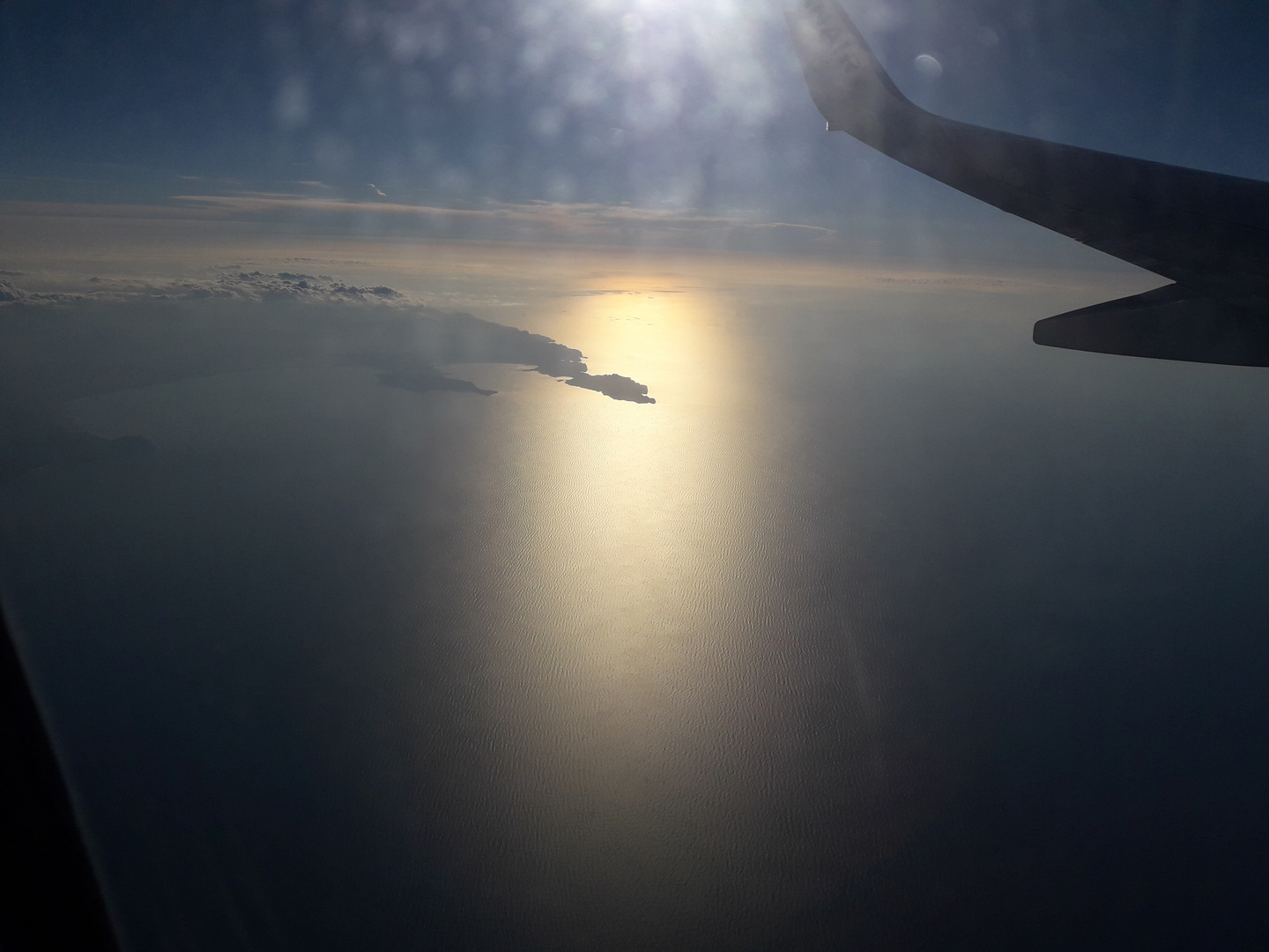 Mallorca from plane