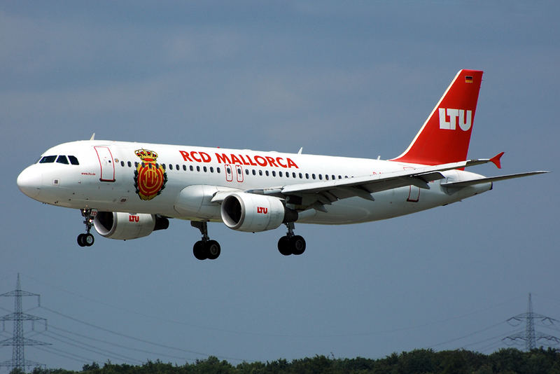 Mallorca-Logojet von LTU