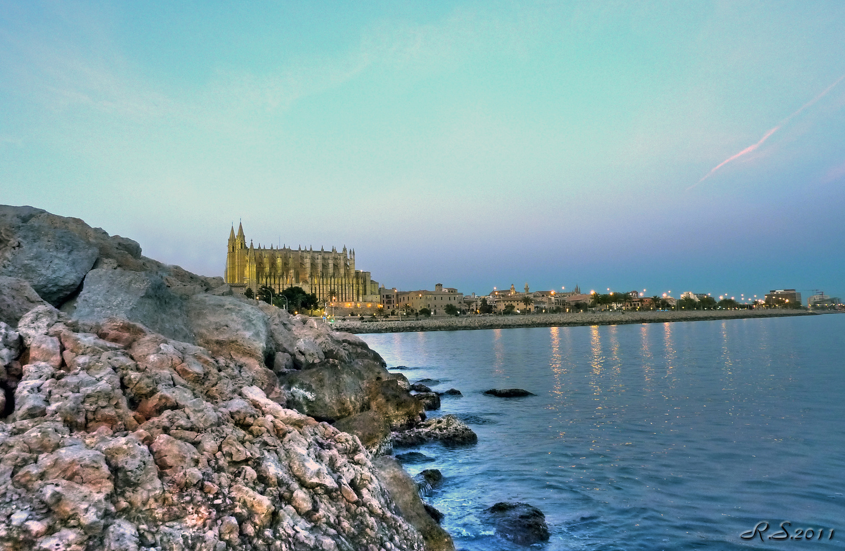 Mallorca - Palma de Mallorca - Kathedrale "La Seu" (HDR)