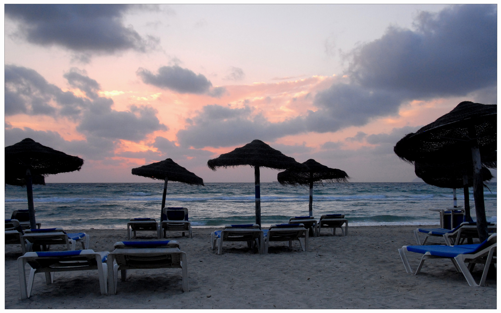 Mallorca, Playa de Muro, salida de sol III (Sonnenaufgang III)