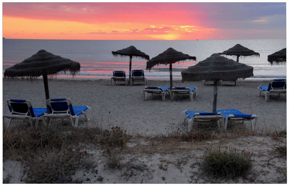 Mallorca, Playa de Muro, salida de sol (Sonnenaufgang)