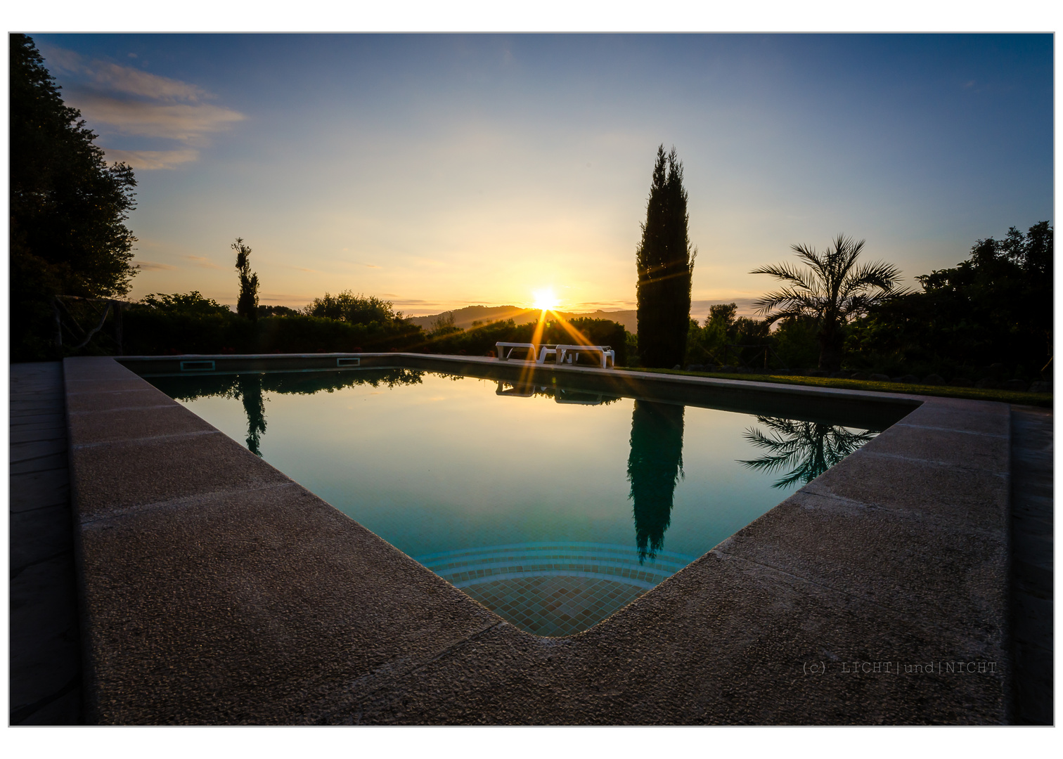 Mallorca | Pool | Sunrise