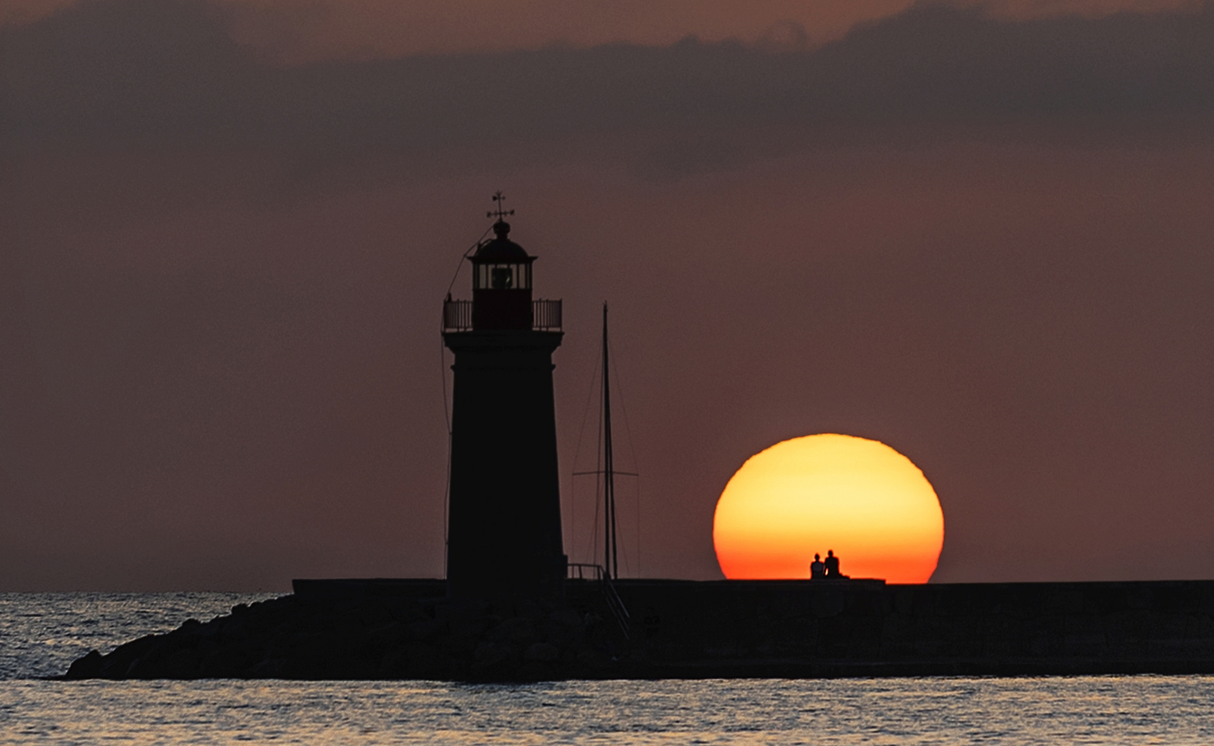 Mallorca-Port Andratx-Zweisam mit Sonnenuntergang