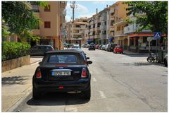 Mallorca, Puerto Pollenca, calle (Straße in Puerto Pollenca)