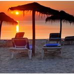 Mallorca, salida del sol en la Playa de Muro (Sonnenaufgang)