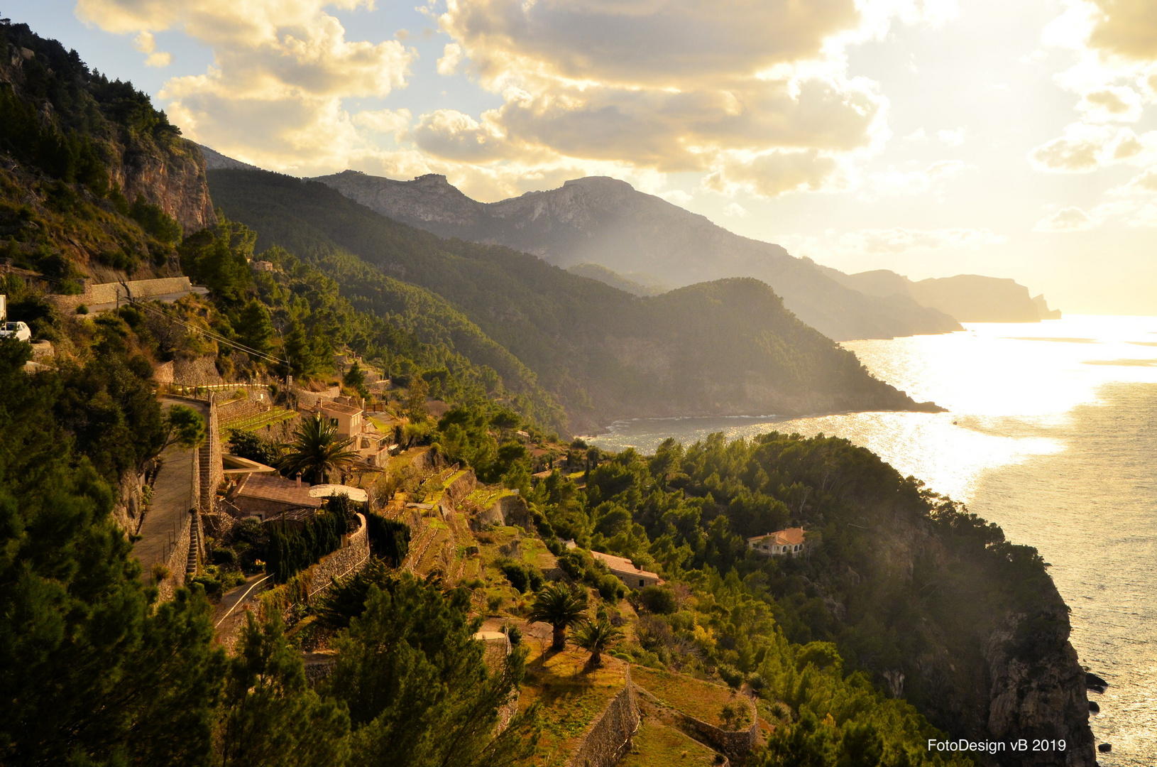 Mallorca - später Nachmittag an der Westküste