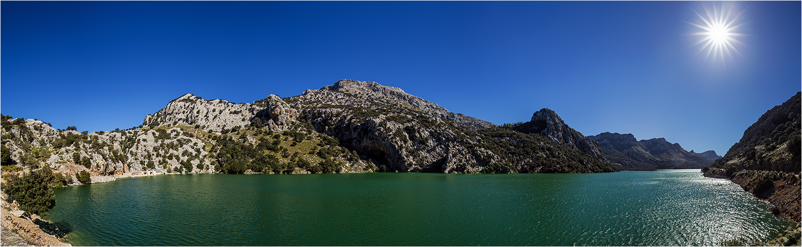 Mallorca Stausee Gorg Blau 2015-01