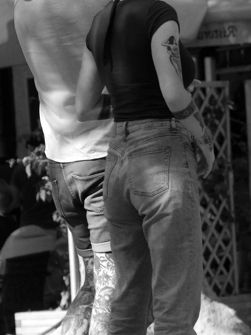 Mallorca Tattoo Foto &amp; Bild szene, tattoos, street Bilder auf