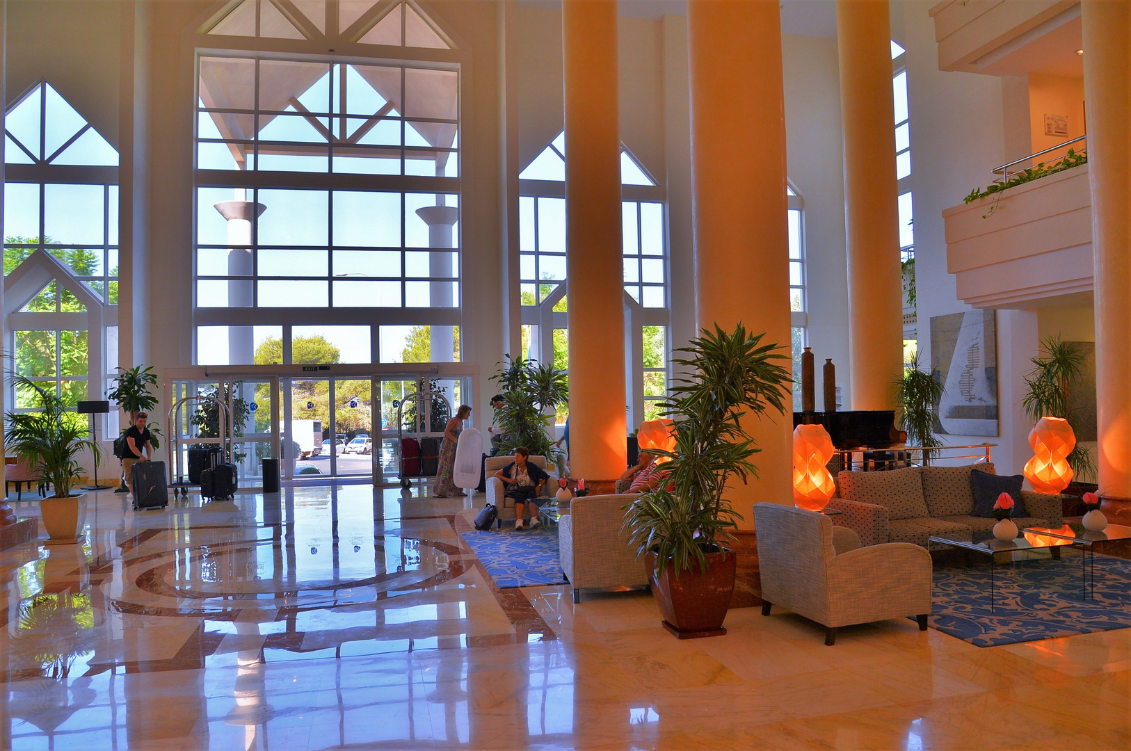 Mallorca, unser schönes Hotel, la entrada