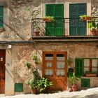 Mallorca - Valdemossa - Straßenansicht eines Hauses